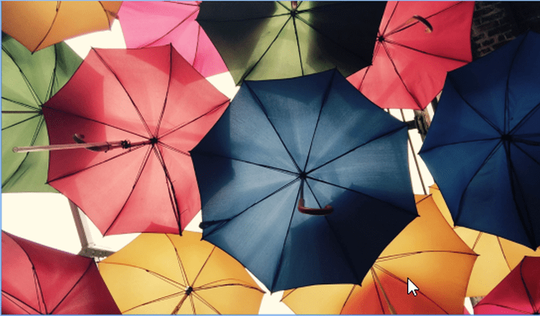 protection de parapluie qui évoque la cyberassurance